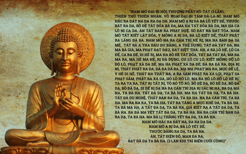 Hình ảnh Phật - Chú Đại Bi - chất lượng cao