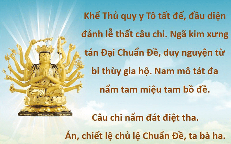 Thần Chú Chuẩn Đề là gì_ Ý nghĩa và nghi thức tụng đúng cách (6)