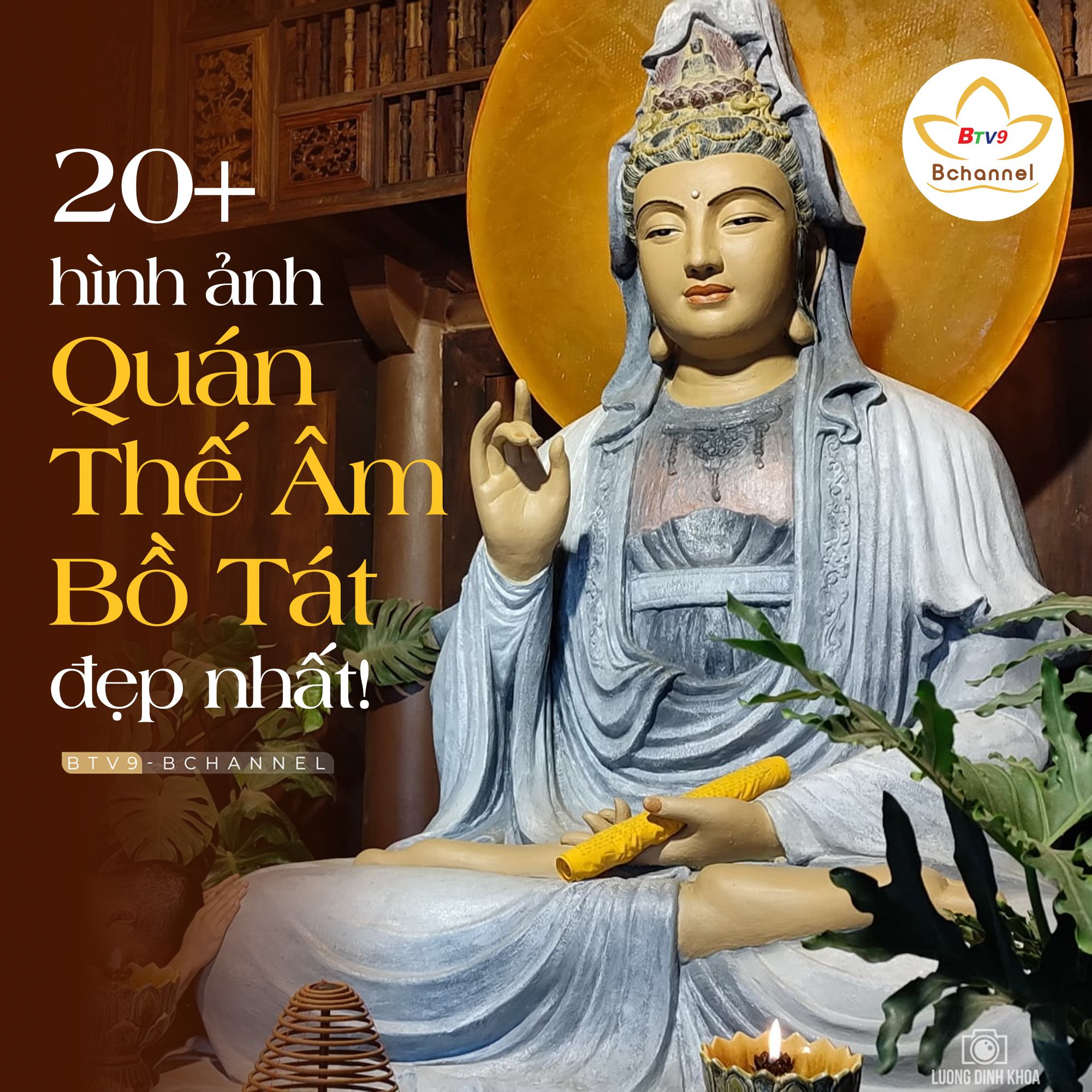Thác Trầm Tượng Phật Quan Âm GH-PT0138 - Gia Huy Decor