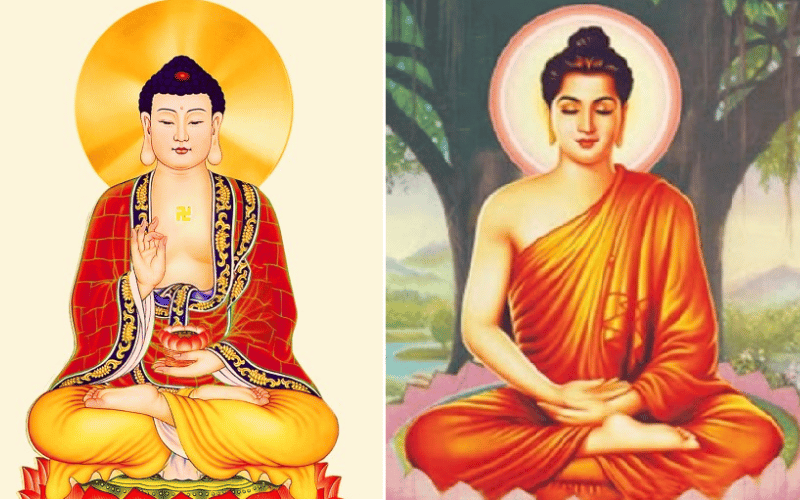 Cách phân biệt Phật A Di Đà và Phật Thích Ca Mâu Ni (2)