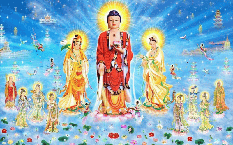 Cách phân biệt Phật A Di Đà và Phật Thích Ca Mâu Ni (3)