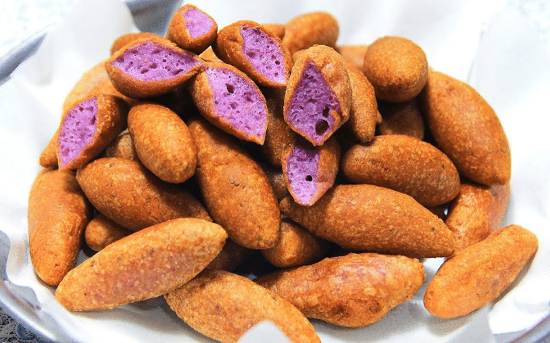 Khoai mỡ chiên