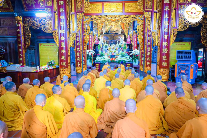 Hơn 600 hành giả an cư trường hạ chùa Sóc Thiên Vương tác pháp Tự tứ