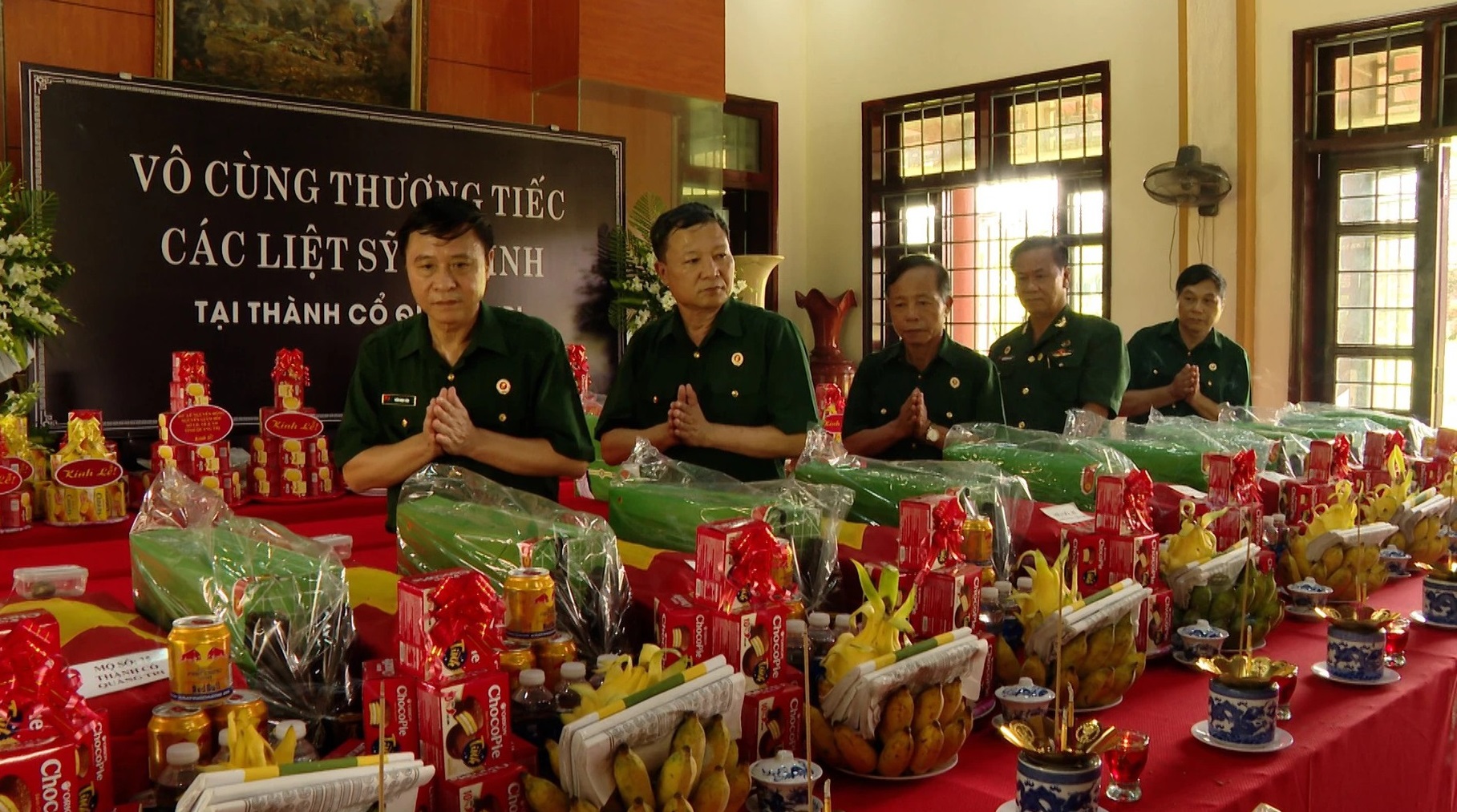 Hơn 30 hài cốt liệt sĩ được tìm thấy sau buổi chiếu phim “Mưa Đỏ” tại Thành Cổ Quảng Trị
