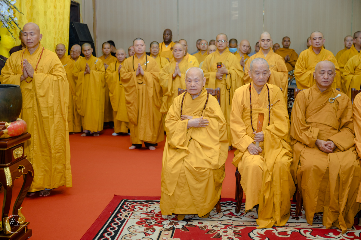 Lễ nhập kim quan Trưởng lão Hòa thượng Thích Trí Tịnh