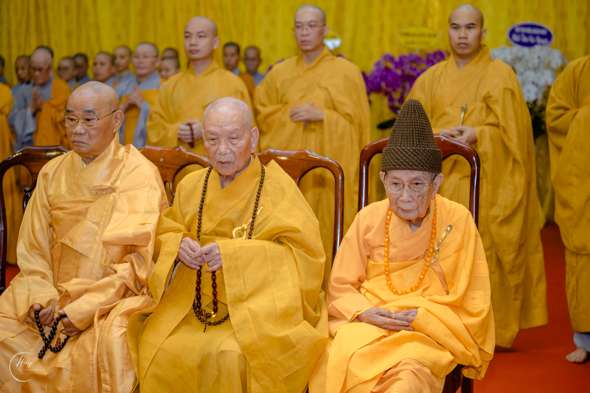 Lễ nhập kim quan Trưởng lão Hòa thượng Thích Trí Tịnh
