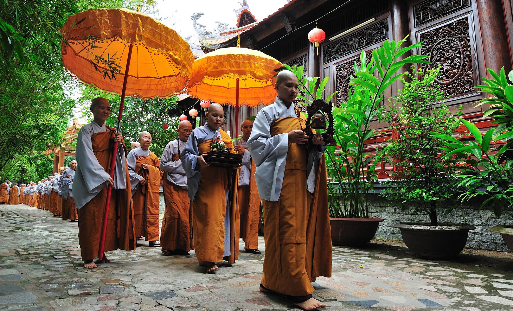 Hình ảnh lễ tại chùa Sùng Đức