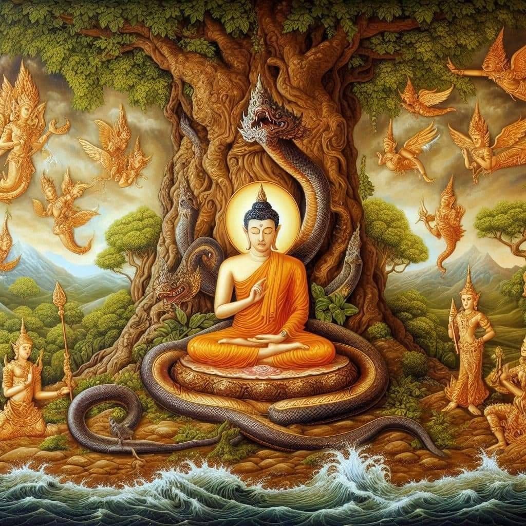 Rắn thần Naga trong Phật giáo và văn hóa Khmer
