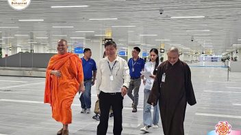 Khảo sát tại sân bay Tân Sơn Nhất chuẩn bị đón tiếp đại biểu tham dự Đại lễ Vesak LHQ 2025