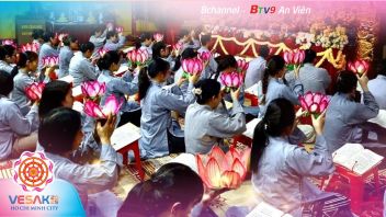 Chanting the birthday sutra during Vesak 2025 - A journey of spiritual purification and spreading compassion
