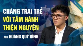 Chàng trai trẻ “nghiện” các công việc thiện nguyện