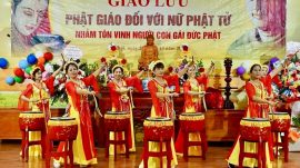 Giao lưu “Phật giáo đối với nữ Phật tử” tại chùa Quán Sứ