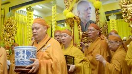 Thượng tọa Thích Thanh Phong: Gần 2 tỷ đồng tịnh tài lễ tang được chuyển cứu trợ đồng bào vùng thiên tai