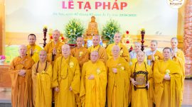 Lễ Tạ pháp khóa An cư kiết hạ PL. 2569 tại Tùng lâm Quán Sứ