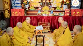 Lễ Tự tứ viên mãn mùa An cư kiết hạ PL.2569 – DL.2025 tại Hạ trường Tùng Lâm Quán Sứ