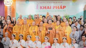 Hà Nội: Khai pháp An cư kiết hạ Phật lịch 2569 tại Tùng lâm Quán Sứ