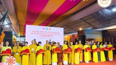 Khai mạc triển lãm văn hoá Phật giáo Đại lễ Vesak Liên Hợp Quốc 2025