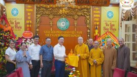 Sở Dân tộc và Tôn giáo Hà Nội chúc mừng GHPGVN nhân Đại lễ Vu Lan PL.2569 – DL.2025