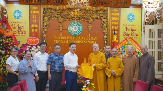 Sở Dân tộc và Tôn giáo Hà Nội chúc mừng GHPGVN nhân Đại lễ Vu Lan PL.2569 – DL.2025