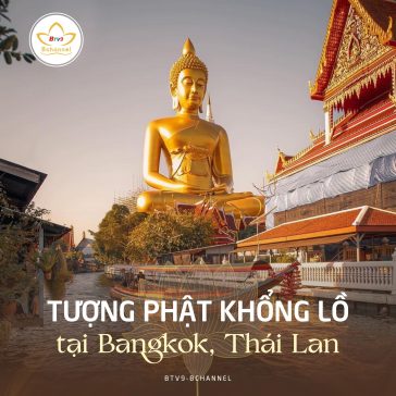 Chiêm ngưỡng bức tượng Phật cao bằng toà nhà 20 tầng tại Thái Lan