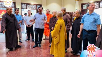 Thứ trưởng Bộ Dân tộc - Tôn giáo khảo sát địa điểm tổ chức Đại lễ Vesak 2025