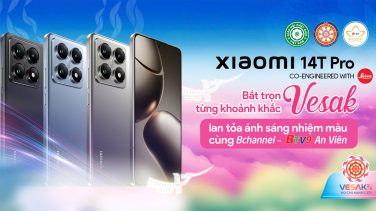 Xiaomi đồng hành cùng Truyền hình Bchannel – BTV9 An Viên lan tỏa giá trị Vesak 2025