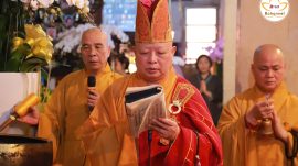 Lễ thỉnh Giác linh Trưởng lão Hòa thượng Thích Trí Tịnh triều Phật, yết Tổ
