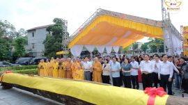 Khởi động Dự án trùng tu, tôn tạo Di tích Lịch sử Quốc gia chùa Hàm Long