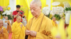 Đức Pháp chủ GHPGVN quang lâm tưởng niệm Trưởng lão Hòa thượng Thích Từ Thông